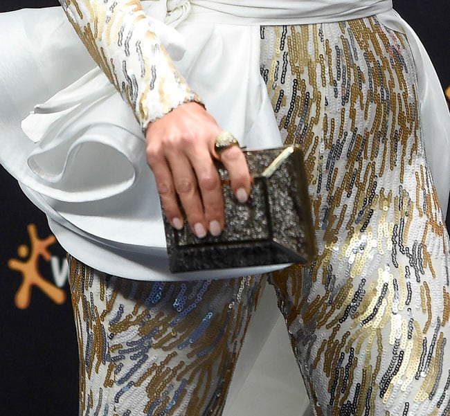 Celebrity Sequin Pants