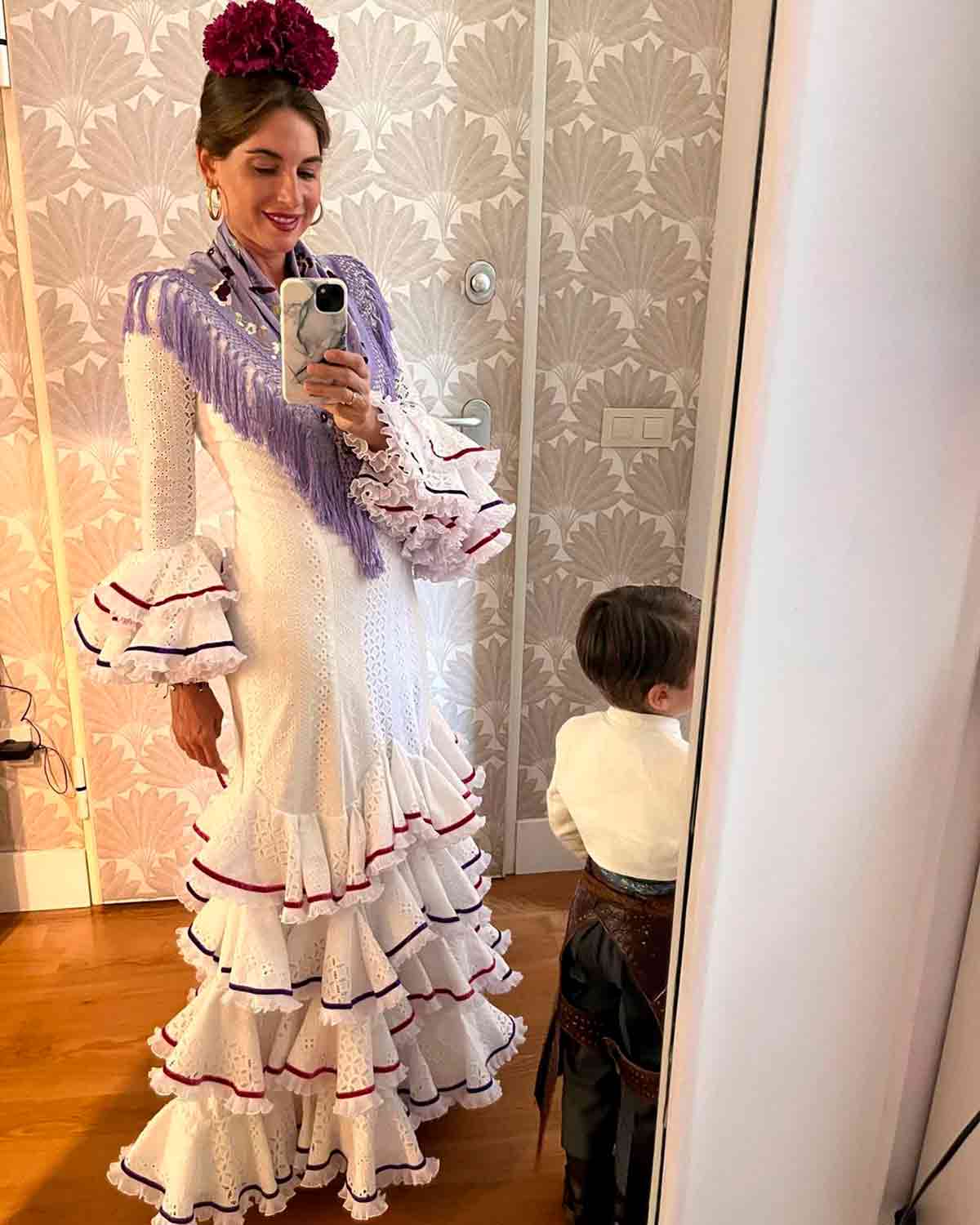 Vestido flamenca 2023 - Vestido flamenca buganvilla